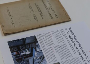 Veranstaltung 100 Jahre AK-Bibliothek