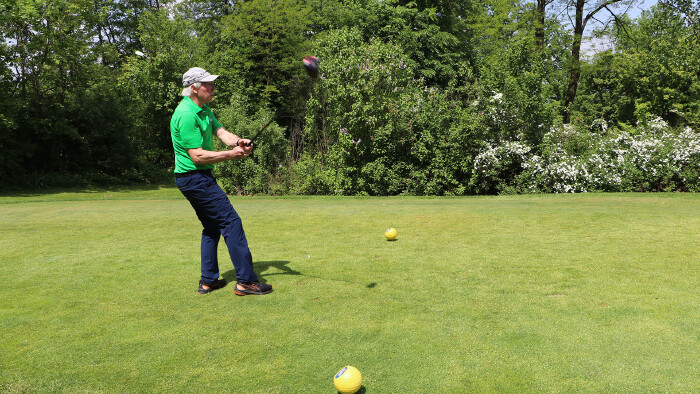 Beim Turnier herrschte traumhaftes Golfwetter.