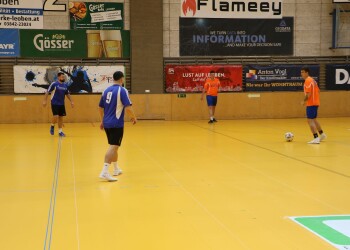 Vorrunde Hallenfussballturnier in Leoben