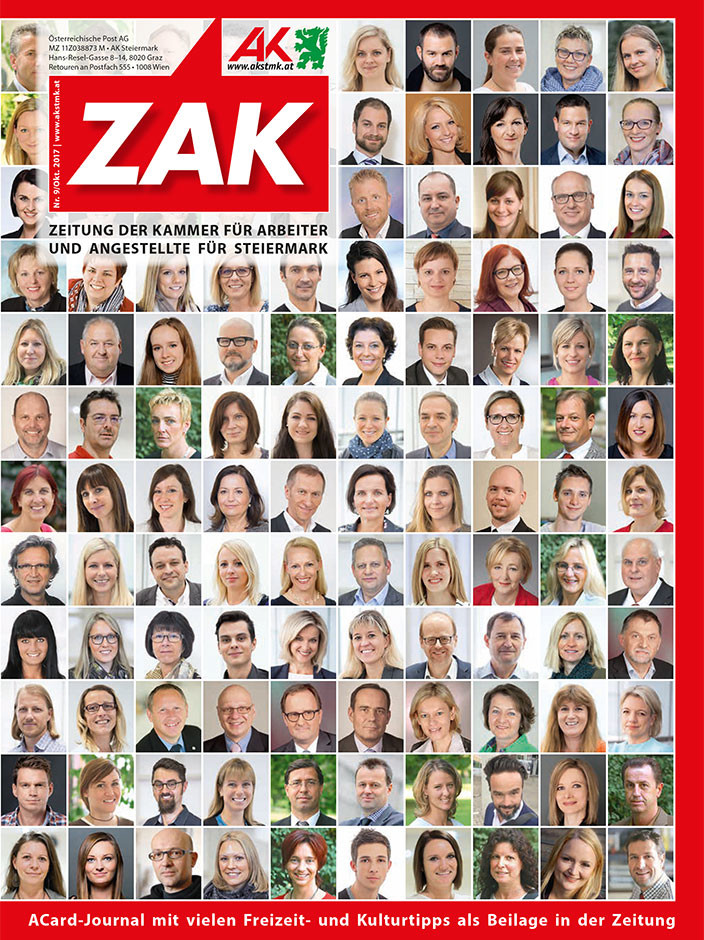 Titelbild der ZAK im Oktober. 2017