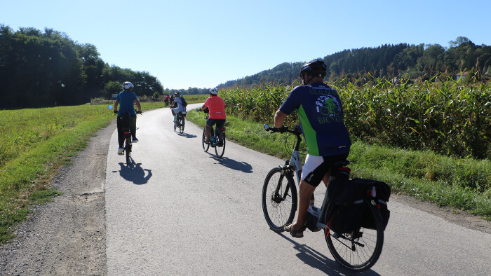 Ideales Radfahrwetter herrschte beim Radwandertag in Weiz.