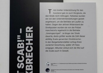 Ausstellung Bergarbeiter