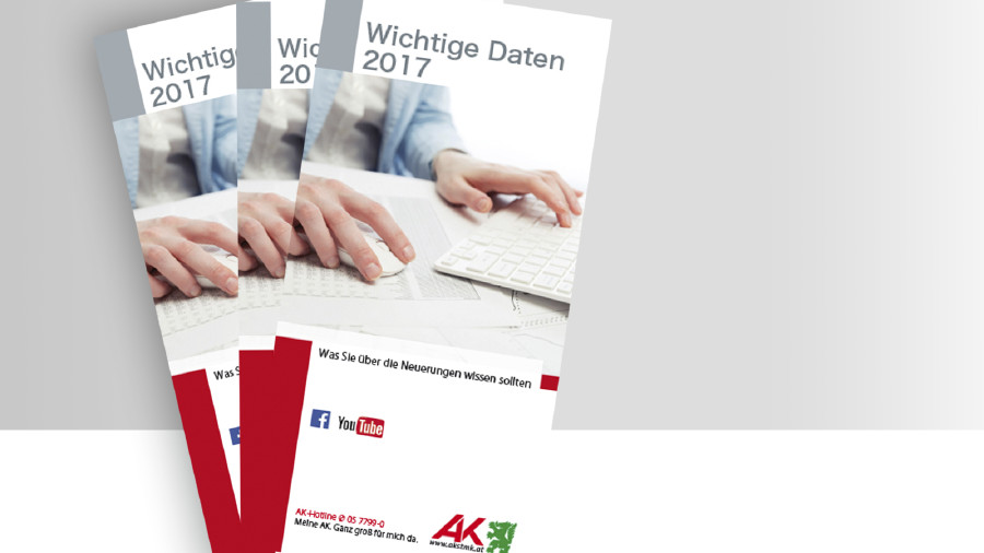 © -, - Broschüre Wichtige Daten 2017 © -, -