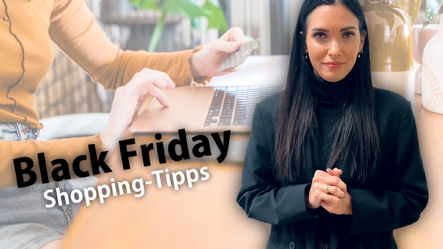 Video: AK-Expertin Christina Posadas gibt Tipps zum Black Friday (bitte Bild anklicken). © stock.adobe.com, AK Stmk