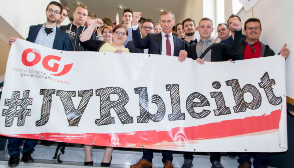 AK-Präsident Pesserl ist für den Erhalt des JVR. © Graf, AK Stmk AK-Präsident Pesserl ist für den Erhalt des JVR. © Graf, AK Stmk