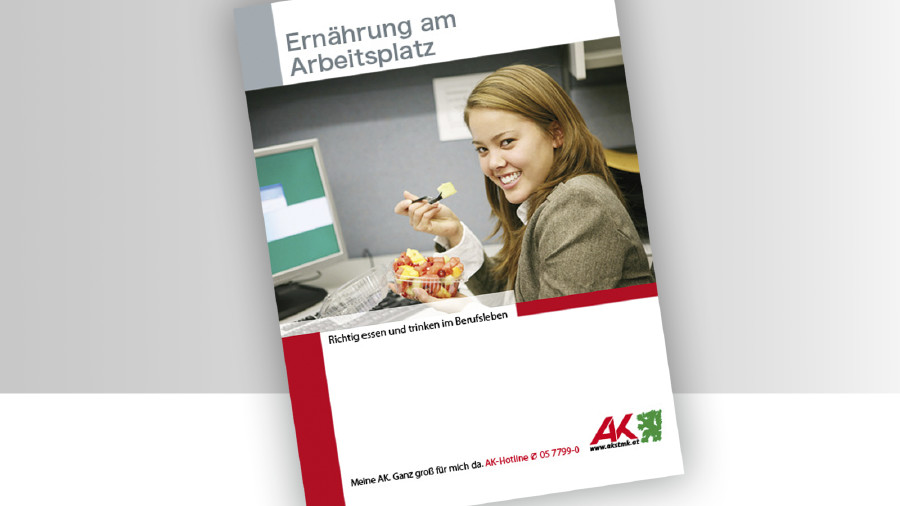 © -, - Broschüre Ernährung am Arbeitsplatz © -, -