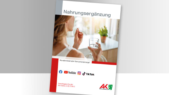 Brosch&uuml;re Nahrungserg&auml;nzung