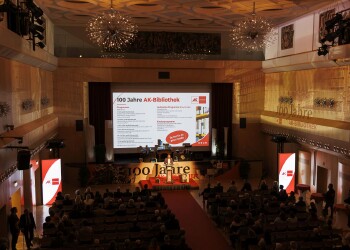Veranstaltung 100 Jahre AK-Bibliothek