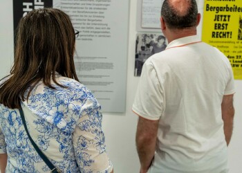 Ausstellung Bergarbeiter