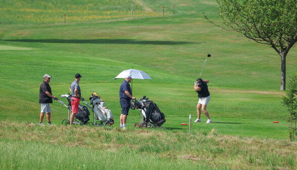 Das AK-&Ouml;GB-Betriebsgolfturnier fand im Almenland statt