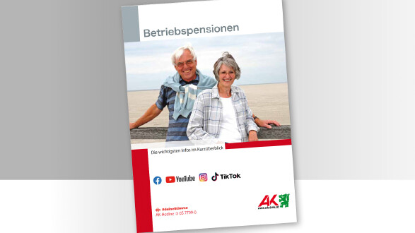 Broschüre Betriebspensionen