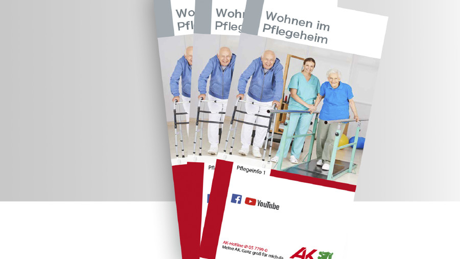 © -, - Broschüre Wohnen im Pflegeheim © -, -