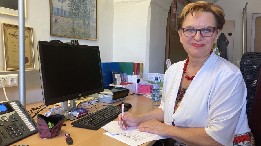 Elisabeth Aufreiter, Betriebsratsvorsitzende der GGZ © Hilbert, AK Stmk