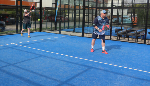 Die 3. Padel-Betriebsmeisterschaft in G&ouml;ssendorf ging am 12. April &uuml;ber die B&uuml;hne.