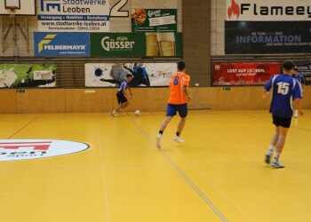 Vorrunde Hallenfussballturnier in Leoben
