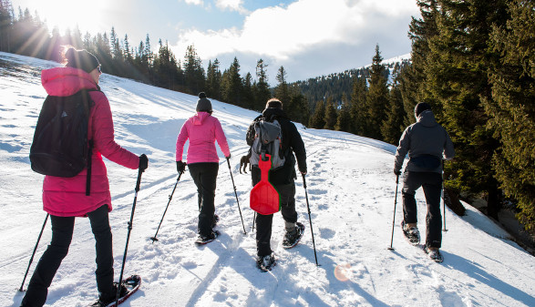 Schneeschuhwandern rund um Graz von Dezember bis März 2019. © Judith Fuchs, AK Stmk Schneeschuhwandern rund um Graz von Dezember bis März 2019. © Judith Fuchs, AK Stmk
