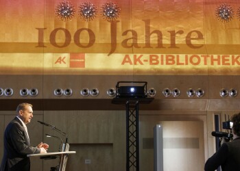 Veranstaltung 100 Jahre AK-Bibliothek