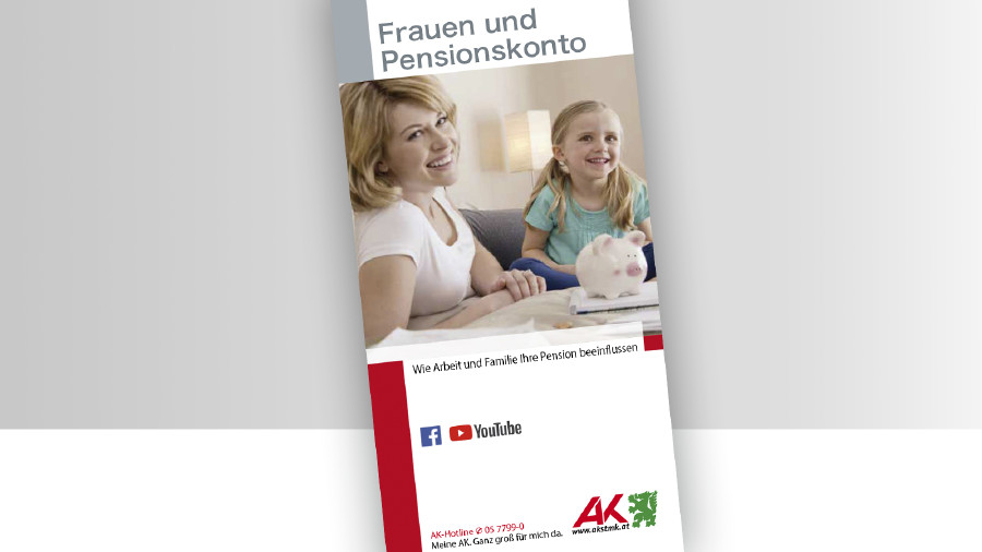 © -, - Broschüre Frauen und Pensionskonto © -, -