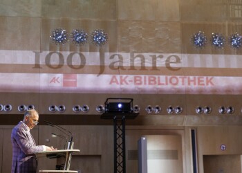 Veranstaltung 100 Jahre AK-Bibliothek