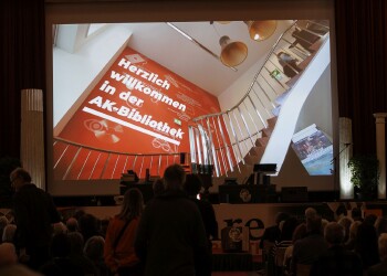 Veranstaltung 100 Jahre AK-Bibliothek