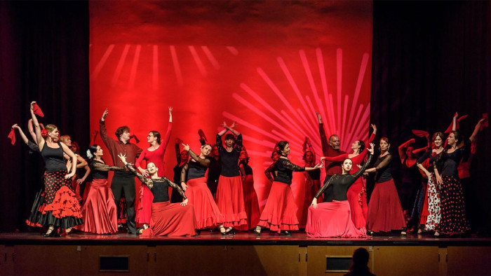 Show der academia flamenca las hermanas am 6. Juli um 18 Uhr in den Kammersälen in Graz. © Foto Franz Rauch, AK Stmk Show der academia flamenca las hermanas am 6. Juli um 18 Uhr in den Kammersälen in Graz. © Foto Franz Rauch, AK Stmk