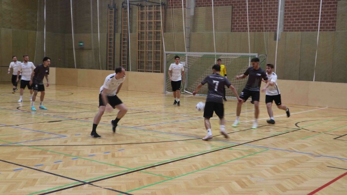 Bei Hallenfußball-Landesfinale traten zehn Teams gegeneinander an.