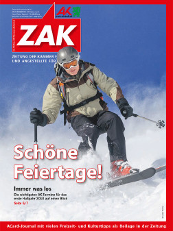 Deckblatt der neuen ZAK im Dezember 2017 © -, AK Stmk