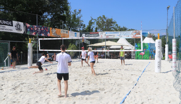 22 Teams nahmen diesmal am Turnier am Mur Beach teil.