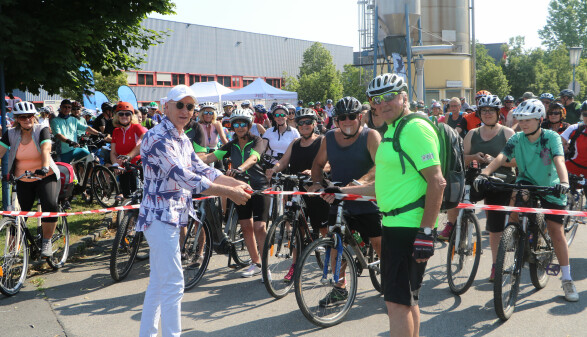 Radfahren und ein Fest für die ganze Famlien. Der AK-Familienradwandertag von Graz nach Leibnitz.