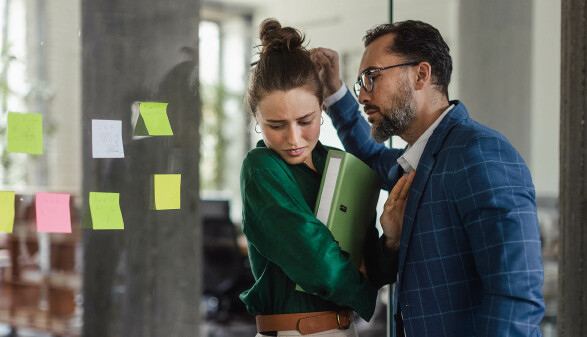 Sexuelle Belästigung am Arbeitsplatz