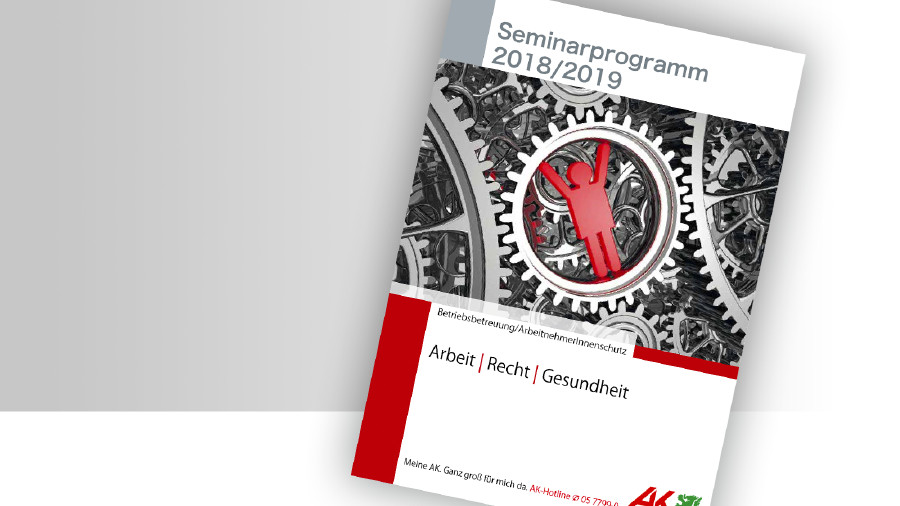 Seminarprogramm Arbeit, Recht &Gesundheit © -, AK Arbeit, Recht,Gesundheit © -, AK