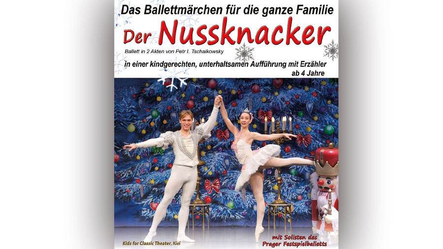 Peter Tschaikowskys weltberühmtes Ballettmärchen für die ganze Familie am 9. Dezember um 14 Uhr im Kammersaal Graz. © -, AK Stmk Peter Tschaikowskys weltberühmtes Ballettmärchen für die ganze Familie am 9. Dezember um 14 Uhr im Kammersaal Graz. © -, AK Stmk