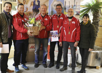 13 Teams nahmen bei der 29. Stocksport-Betriebsmeisterschaft in der Sulmtalhalle teil. © AK Stmk