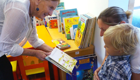 Die Kinderbibliothek am LKH Graz ist für kranke Kinder und deren Eltern da © -, AK Stmk