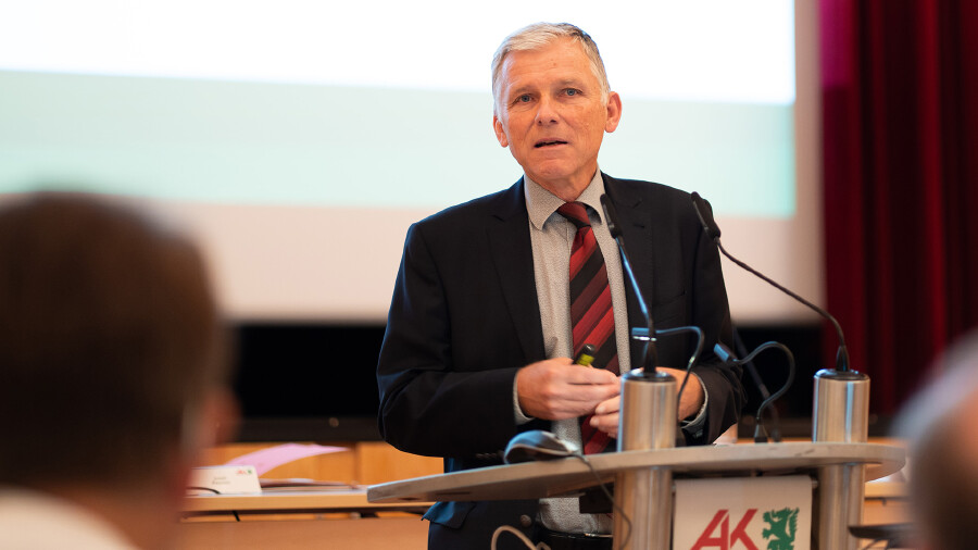 Rechtsexperte Rudolf Mosler sprach über das Arbeitsverfassungsgesetz.