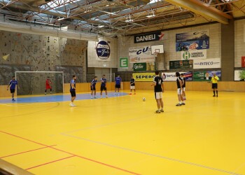 Vorrunde Hallenfussballturnier in Leoben