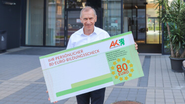 Zwei Mal pro Jahr den 80-Euro-Bonus einlösen.