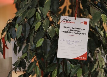 Veranstaltung 100 Jahre AK-Bibliothek